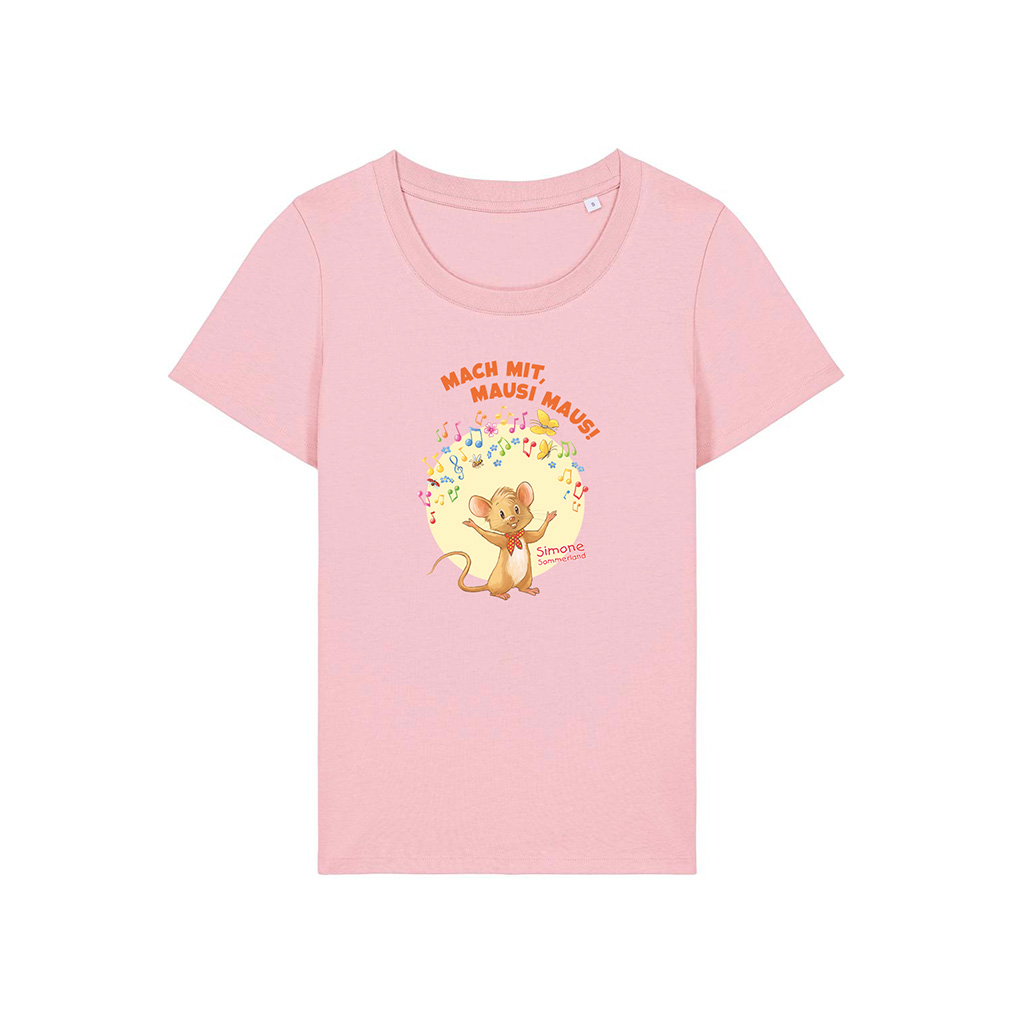 Damen T-Shirt – Mausi Maus (ab Gr. XS) – Bild 2