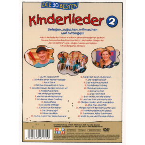Alternative view of Die 30 Besten Kinderlieder 2 - Die DVD
