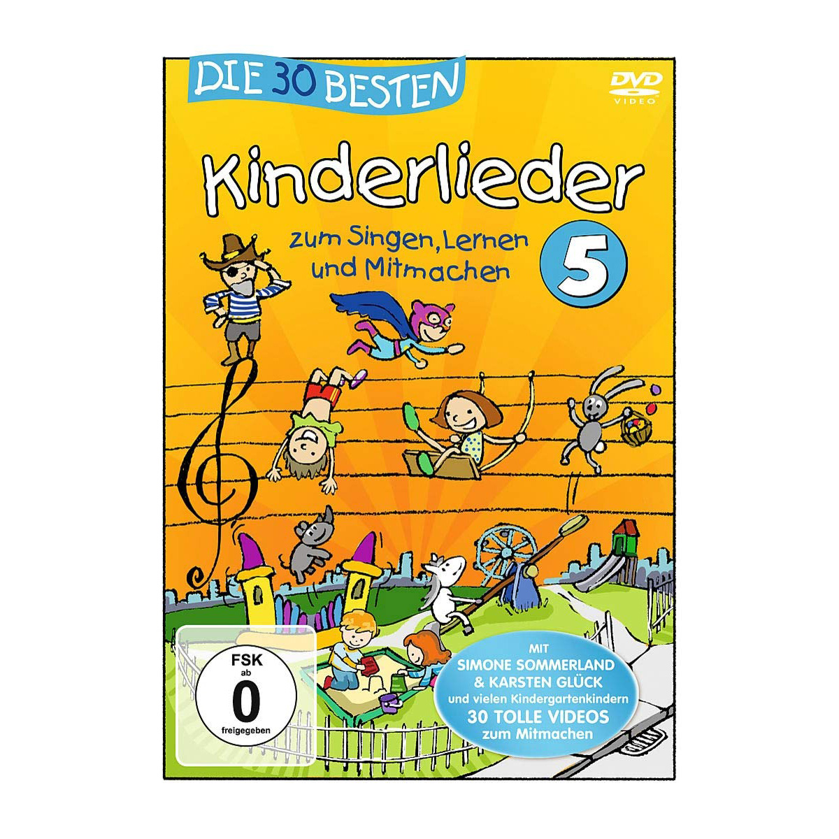 Die 30 besten Kinderlieder 5 - Die DVD