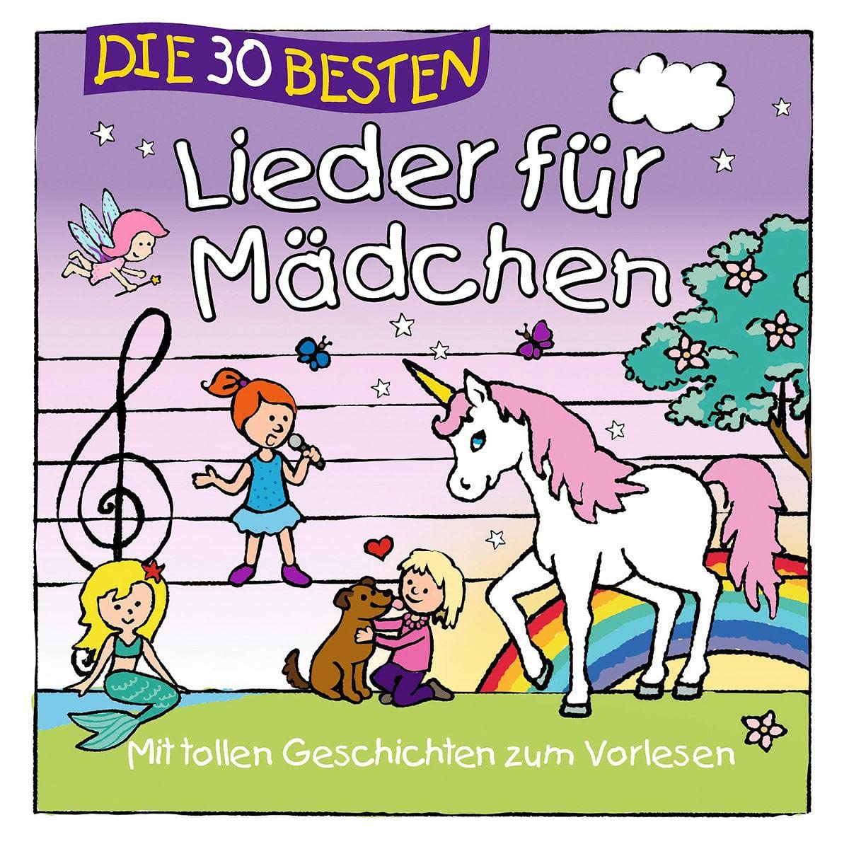 Die 30 besten Lieder für Mädchen - CD