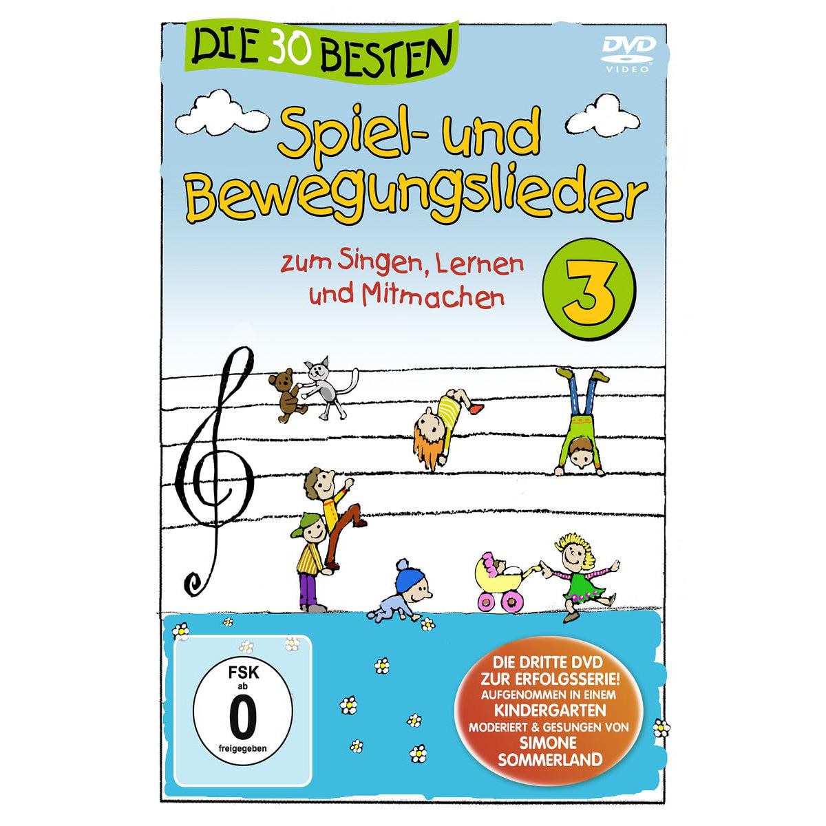 Die 30 besten Spiel- und Bewegungslieder 3 - Die DVD - zum Singen, Lernen und Mitmachen
