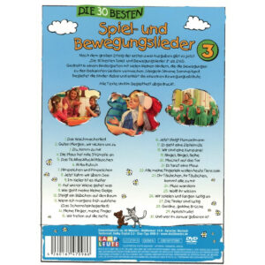 Alternative view of Die 30 besten Spiel- und Bewegungslieder 3 - Die DVD - zum Singen, Lernen und Mitmachen