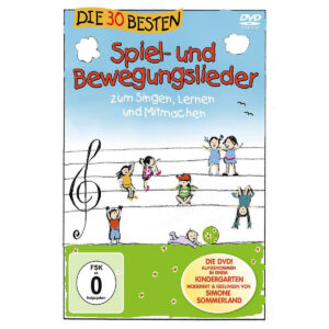 Die 30 besten Spiel- und Bewegungslieder - Die DVD - zum Singen, Lernen und Mitmachen